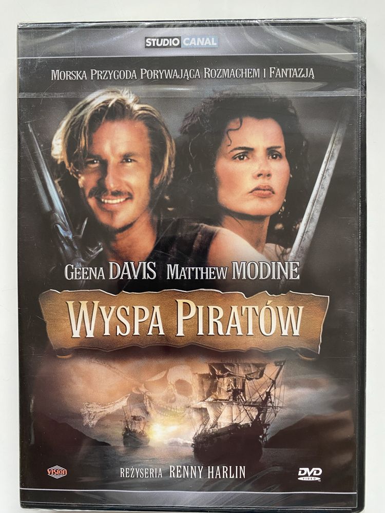 Wyspa Piratów DVD Nowy w folii Geena Davis Matthew Modine