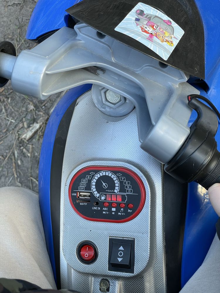 Детский электро мотоцикл 12v