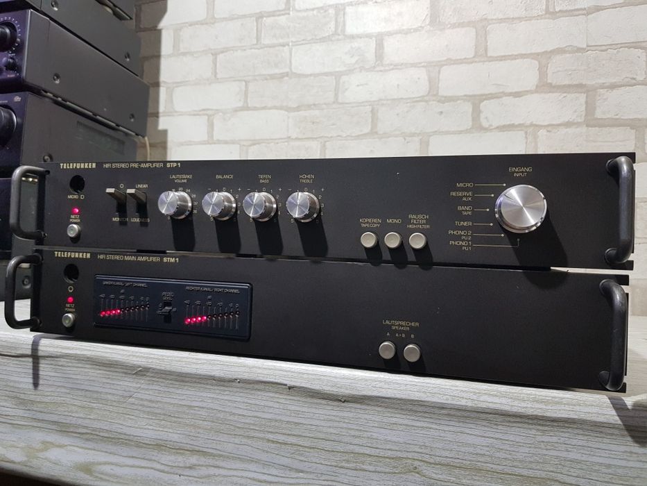 Предусилитель / оконечник/ Підсилювач Telefunken STP/STM 2x120Вт
