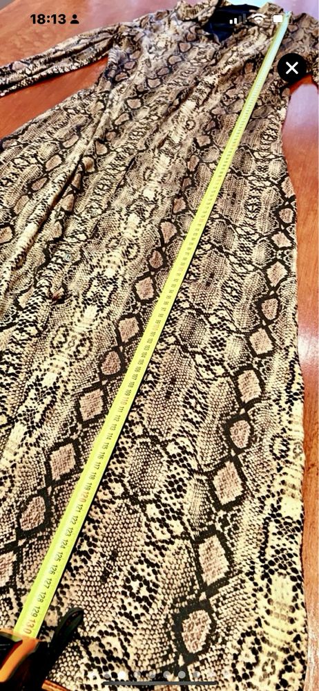 Vestido tigreza El Corte Inglês