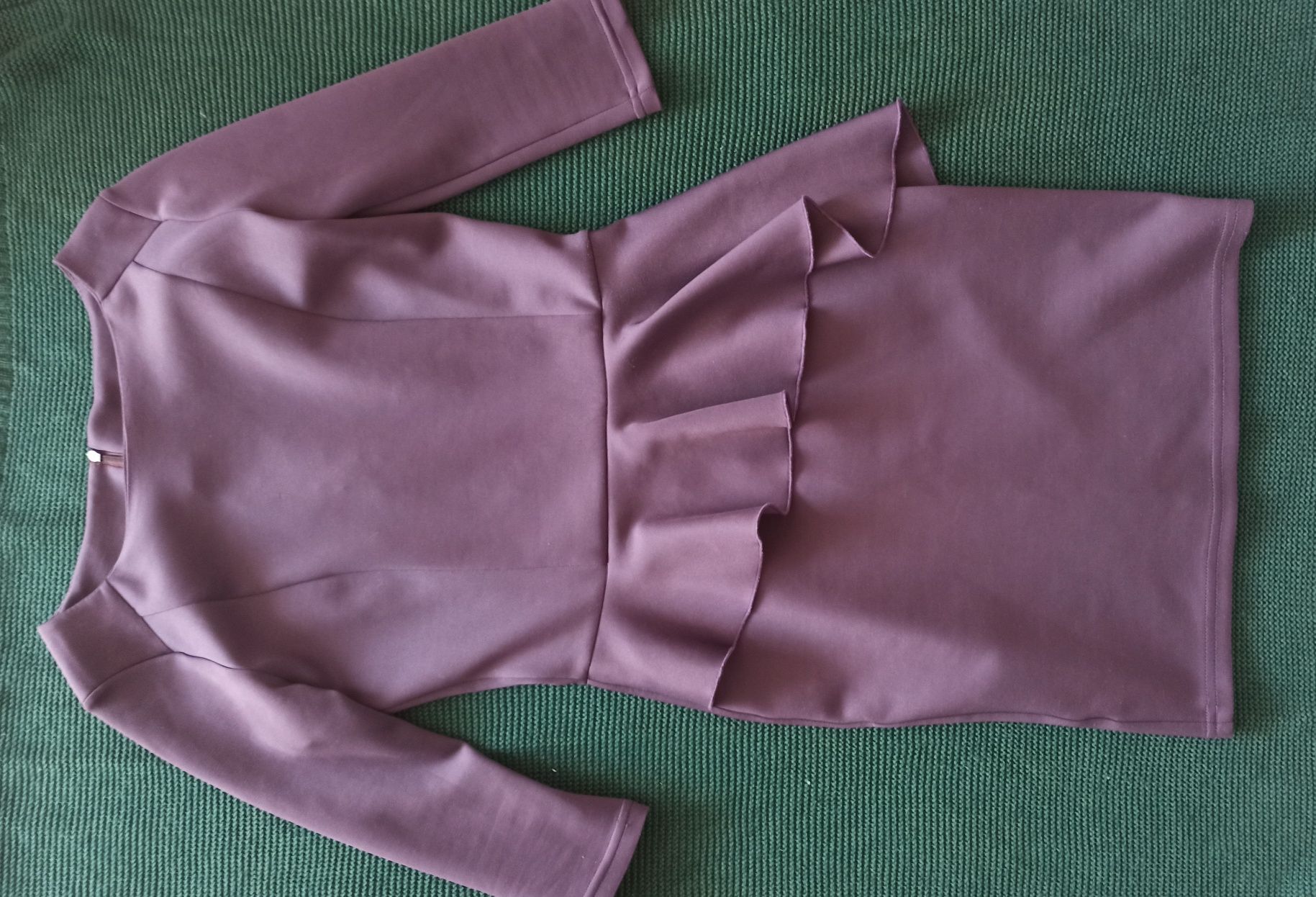 Фіолетове міні плаття