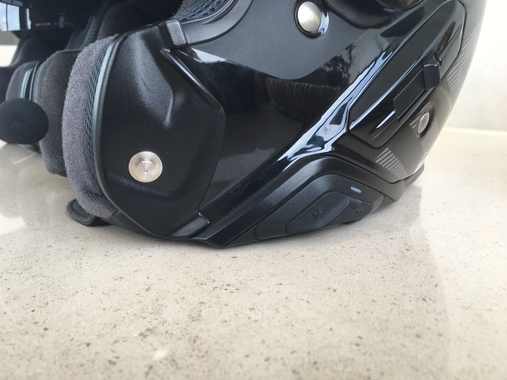 Capacete shoei  neotec 2 + intercomunicador