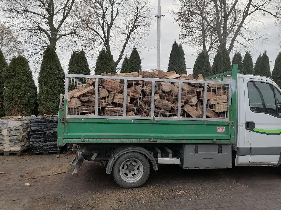 Drewno kominkowe dąb opał