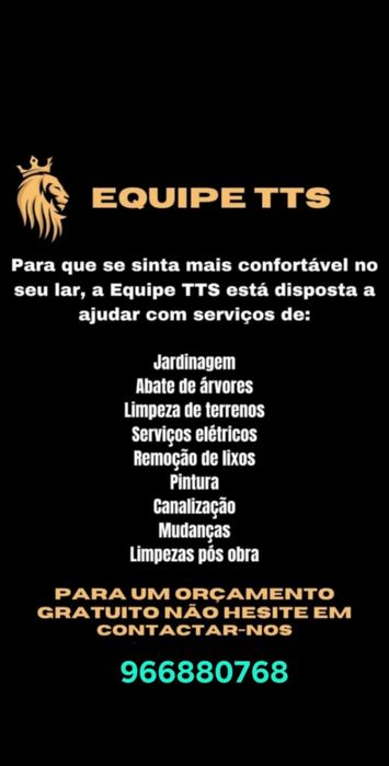 Equipe TTS Todo Tipo Serviços