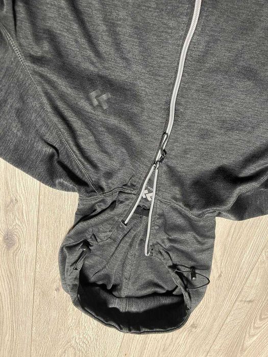 Lager 157 техн. QUICKDRU Толстовка, zip худі на флісі з капюшоном р. M