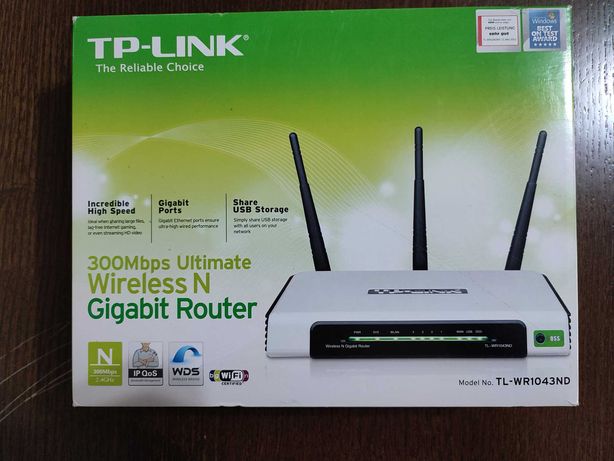 Router Gigabit Wi-fi TP-Link TL-WR1043ND