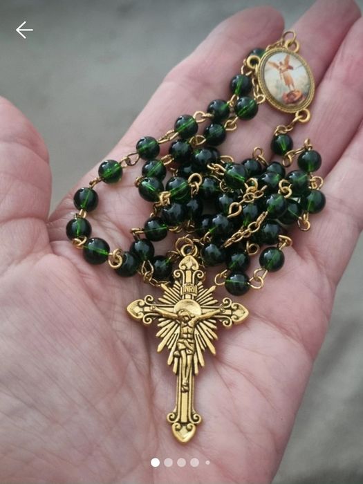 Śliczny Różaniec ze św.Michał Archanioł