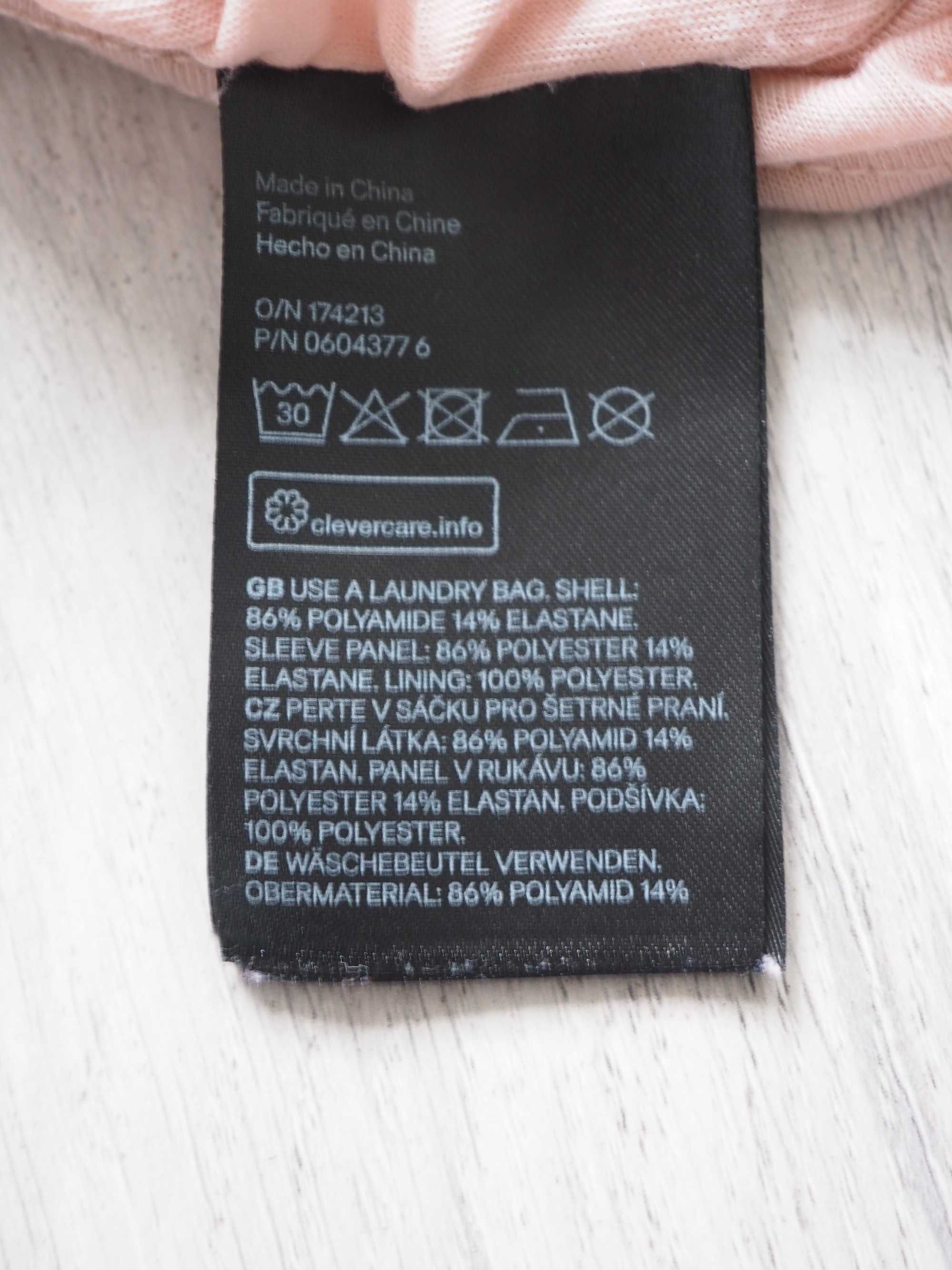 H&m mama bluzka czarna ciążowa koronkowa 36 s