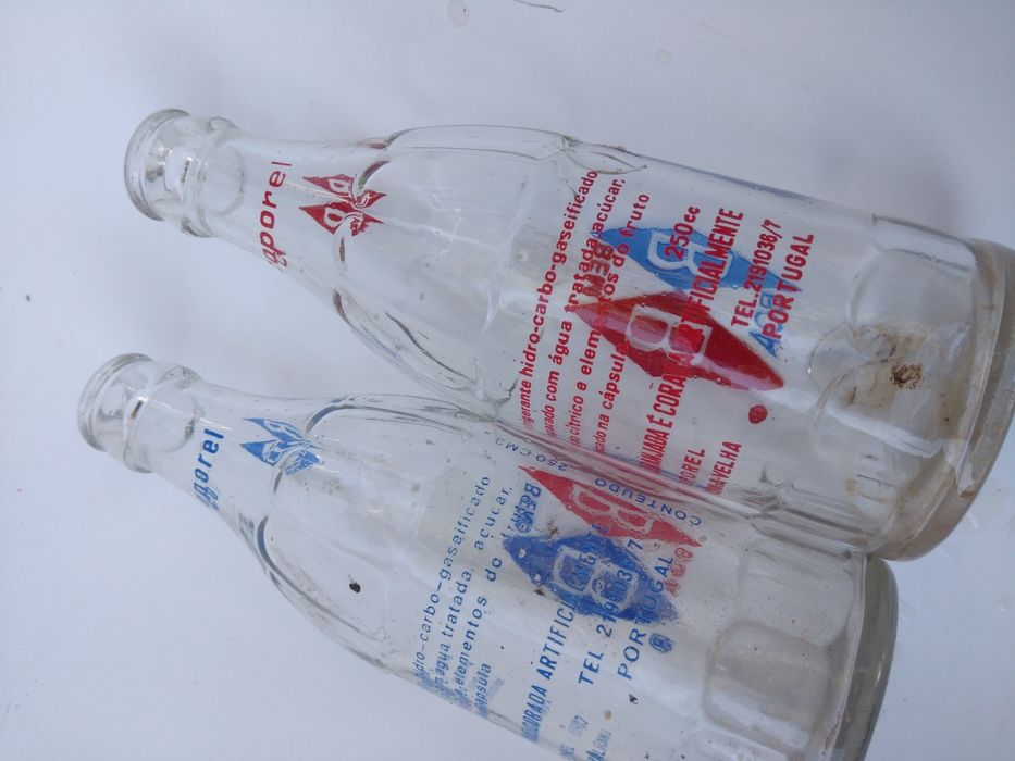 Várias Garrafas pirogravadas de refrigerante BB - Bem Boa
