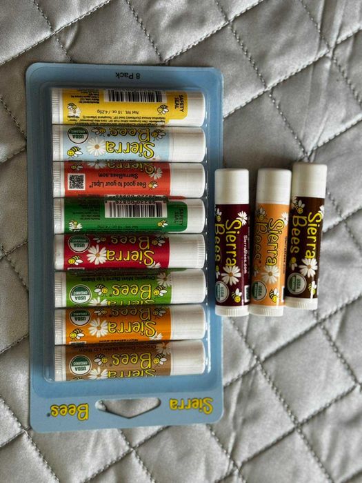 Бальзам для губ Sierra Carmex Palmers Reviva кокос вишня Hurraw