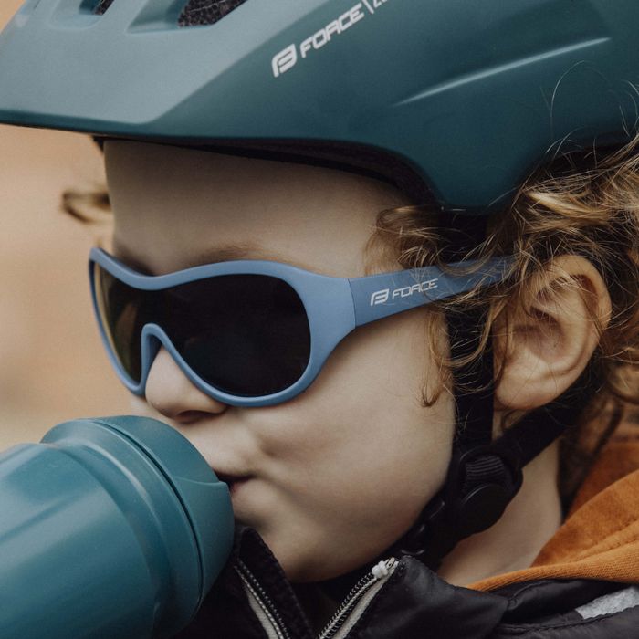 Okulary Rowerowe Dziecięce Force Pokey Bl