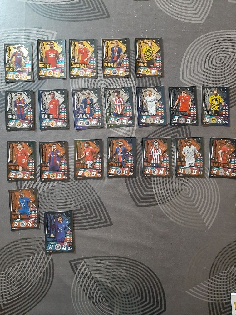 Cromos - Topps Champions League 20/21 Gold, Silver e Bronze