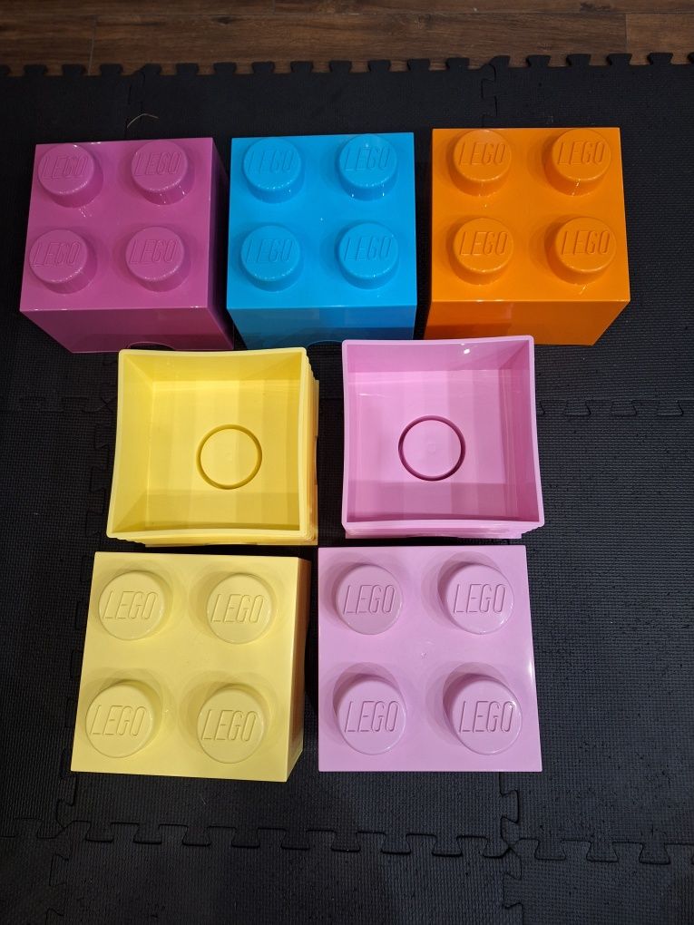 LEGO POJEMNIK KLOCEK 4 pudełko duży oryginalne