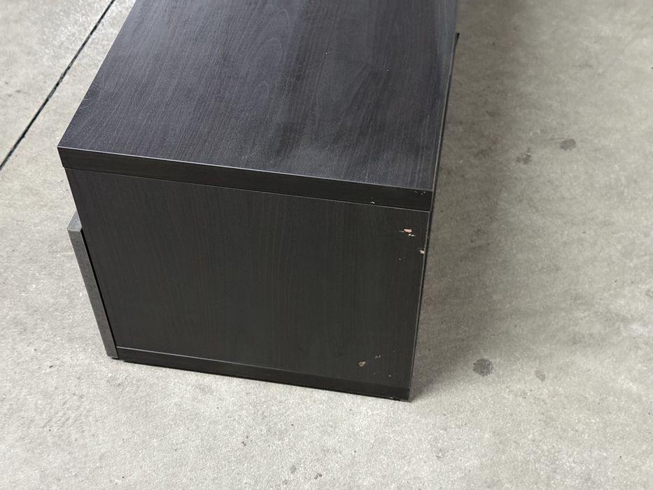 Movel Tv BESTA preto e cinza