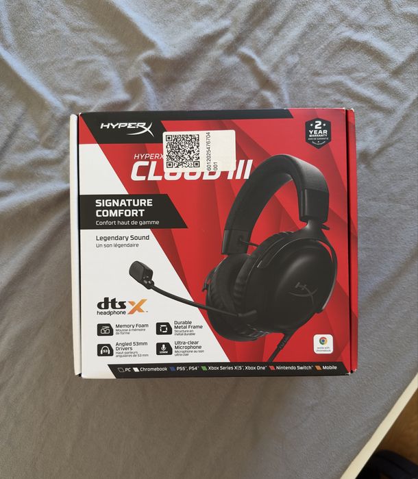 HyperX Cloud III - como novos