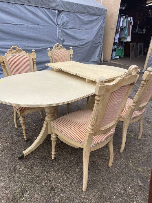 Stół tozkladany + 4 krzesla tylko 599 zl