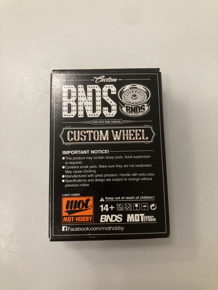 Gumowe koła 1:64 BNDS 8,0-9,8mm hot wheels custom tuning