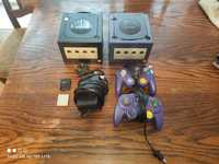 UNIKAT 2x Nintendo GameCube MODCHIP + 2 x Pad + 8 gier + karty pamięci