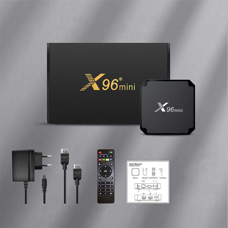 ТВ приставка X96 mini 2023 S905 W2 2/16 Гб Smart TV Box Android 11