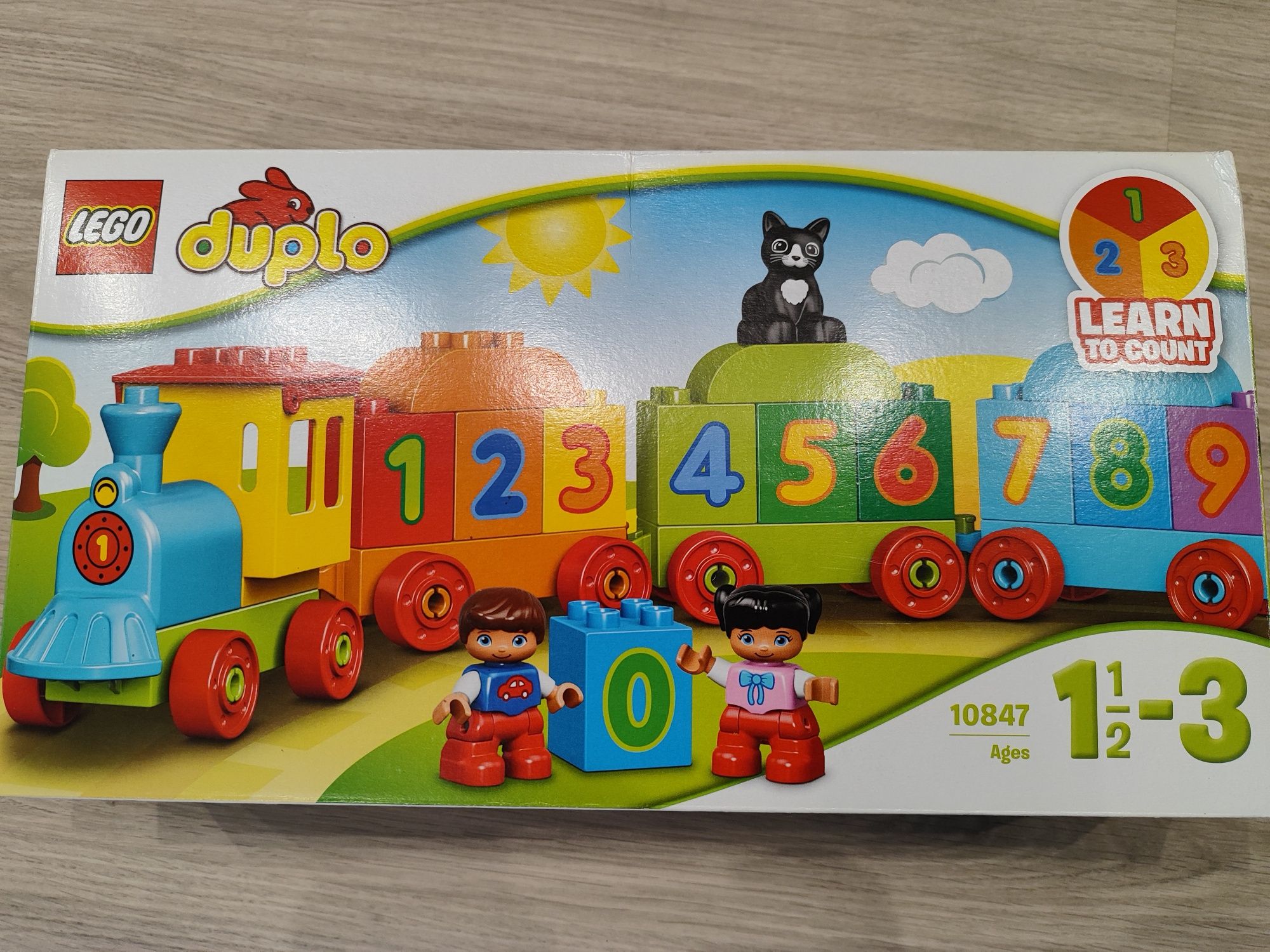 Klocki LEGO Duplo Pociąg z cyferkami