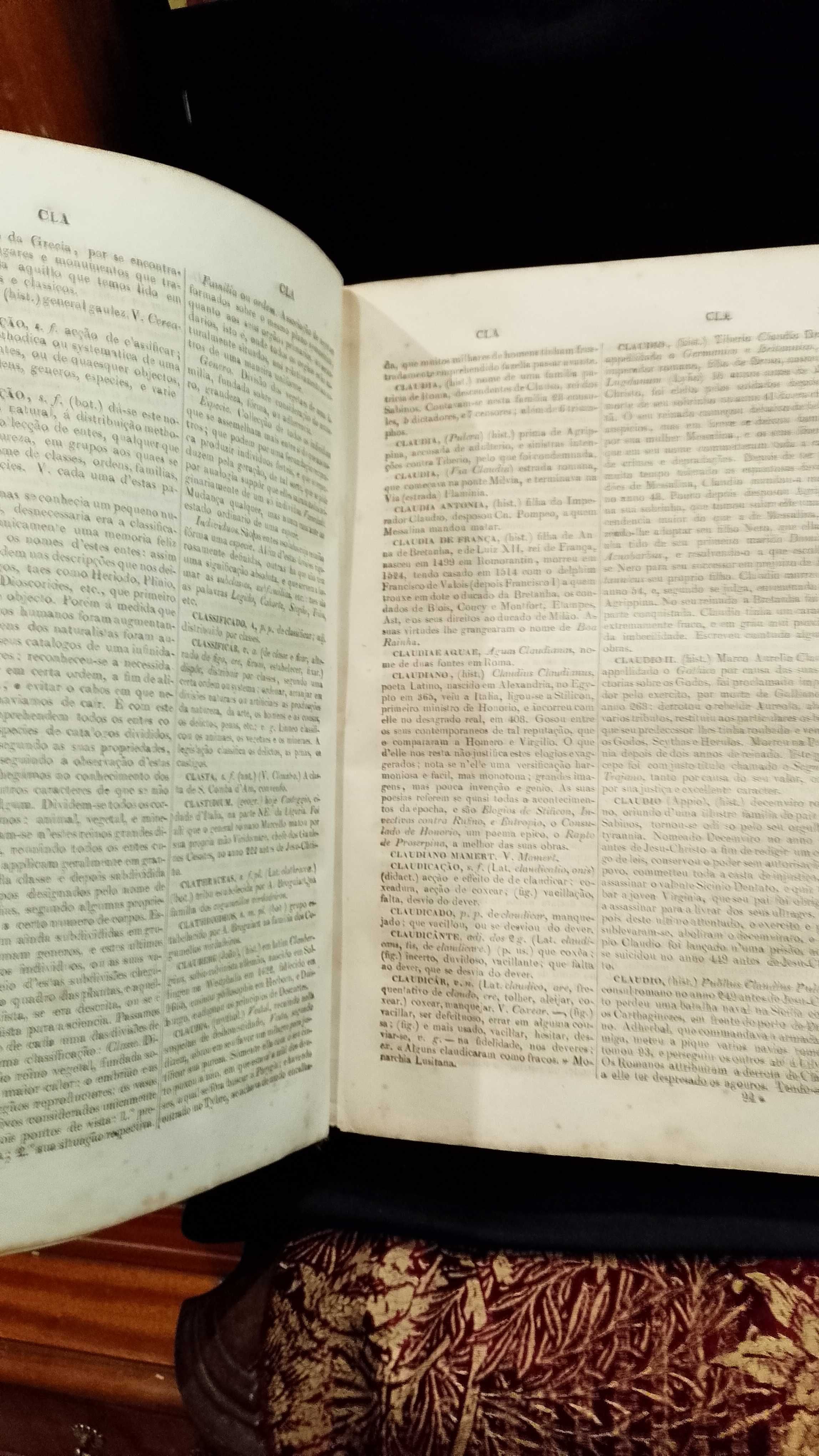 Dicionário 1851 Eduardo de Faria 2º Volume