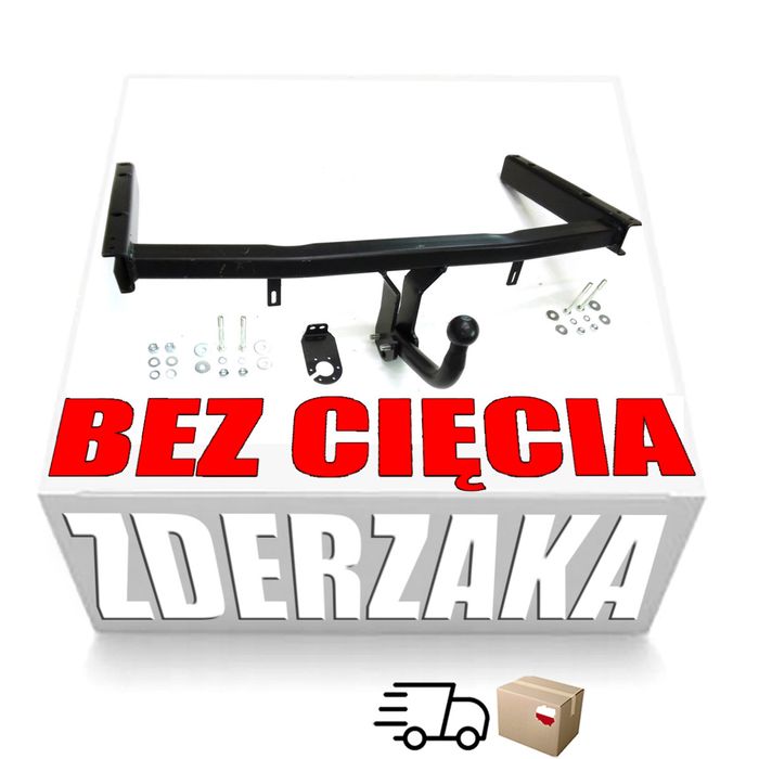 Solidny HAK HOLOWNICZY Audi A4 B7 B6 sedan Avant Zaczep Kulowy