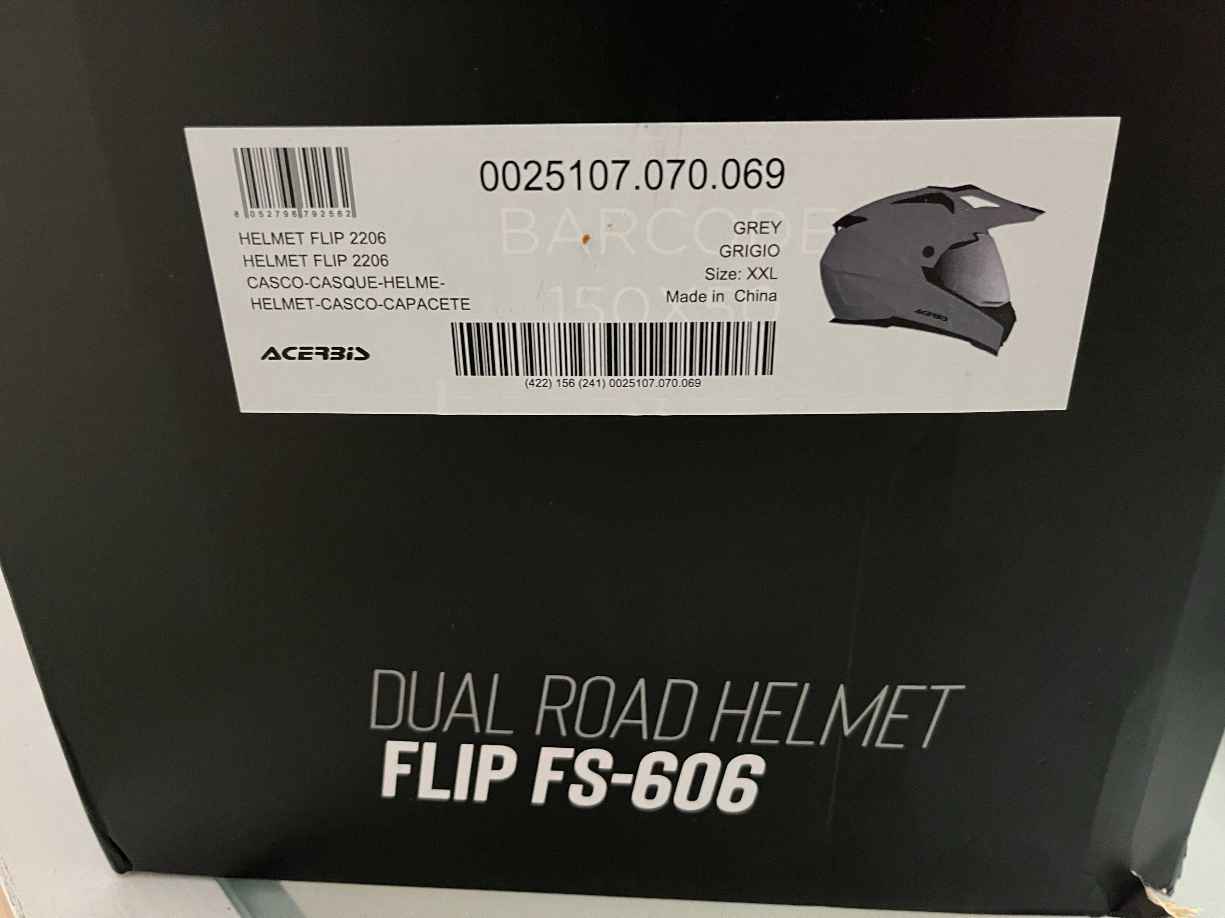 Kask Acerbis Flip 2206 (cross,quad,enduro,mtb) GWARANCJA