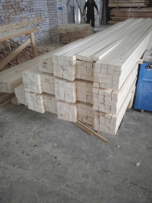 Сухий струганий  брус  50*150*3000 мм. Строганный брус. Всі розміри