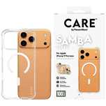 Etui CARE by PanzerGlass Fashionable Samba w. White MagSafe na iPhone