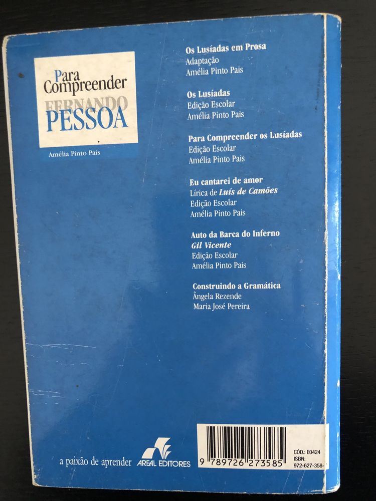 Livro Para compreender Fernando Pessoa