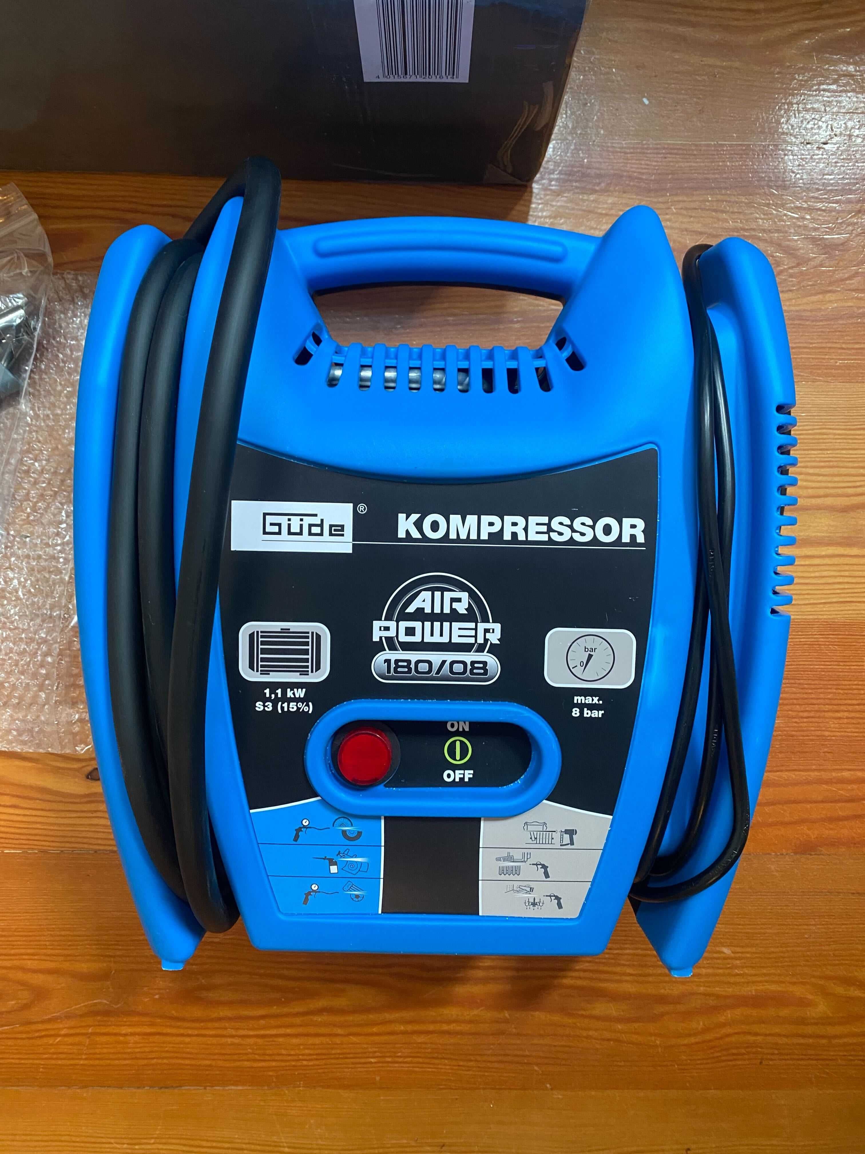 Compressor Goodyear 24L 2HP - Como novo, usado apenas uma vez