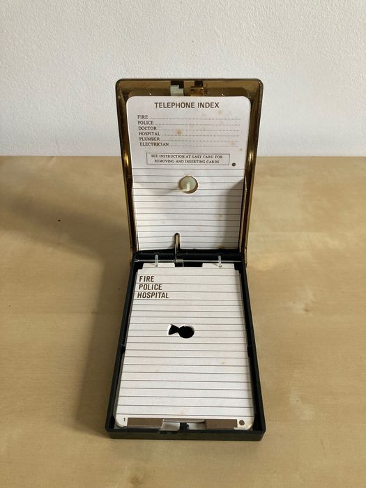 Agenda Vintage - Anos 60/70