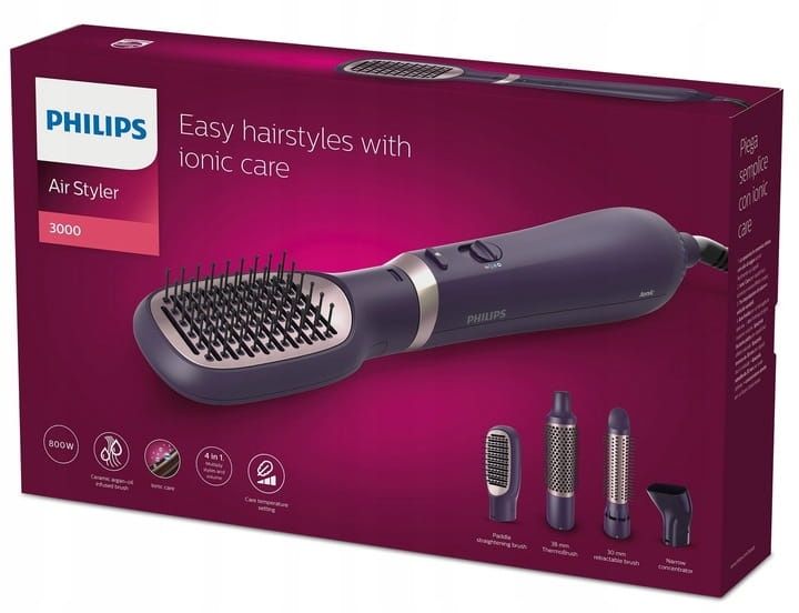 Lokówko suszarka PHILIPS Air Styler 3000 z jonizacją nowa