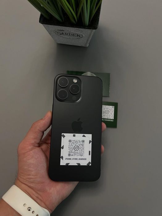 iPhone 15 Pro Max,256GB,Black!Neverlock!Гарантия!Магазин!