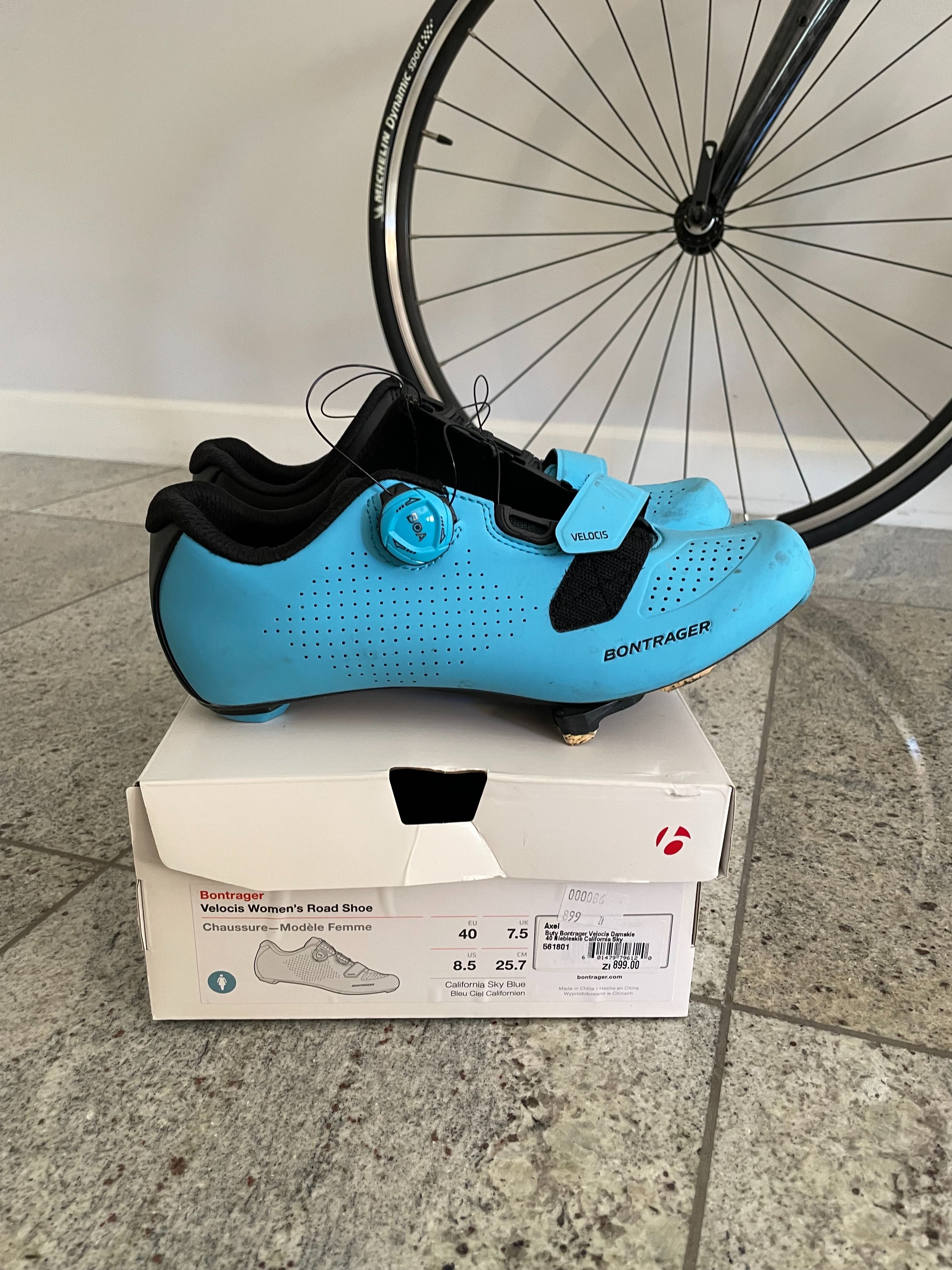 Buty Bontrager szosa rozm 39/40 ( 25,7 cm) | założone 5 razy