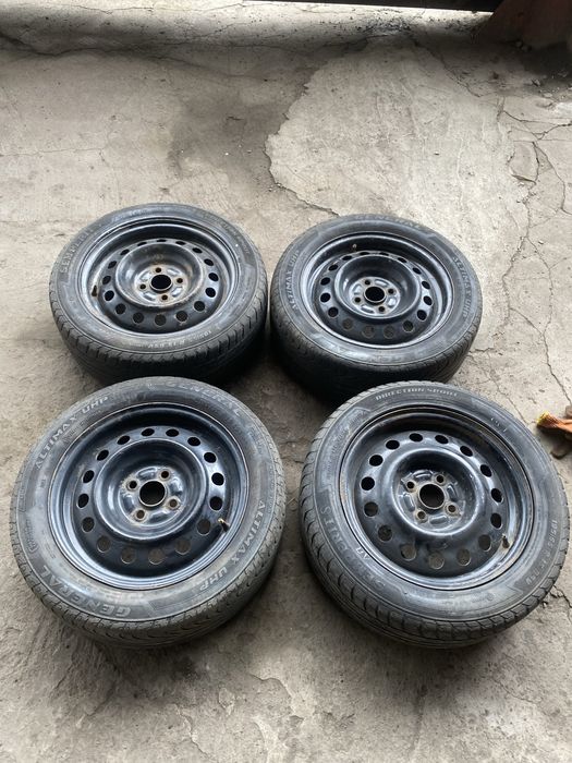 Диски с резиной 4/100 r15