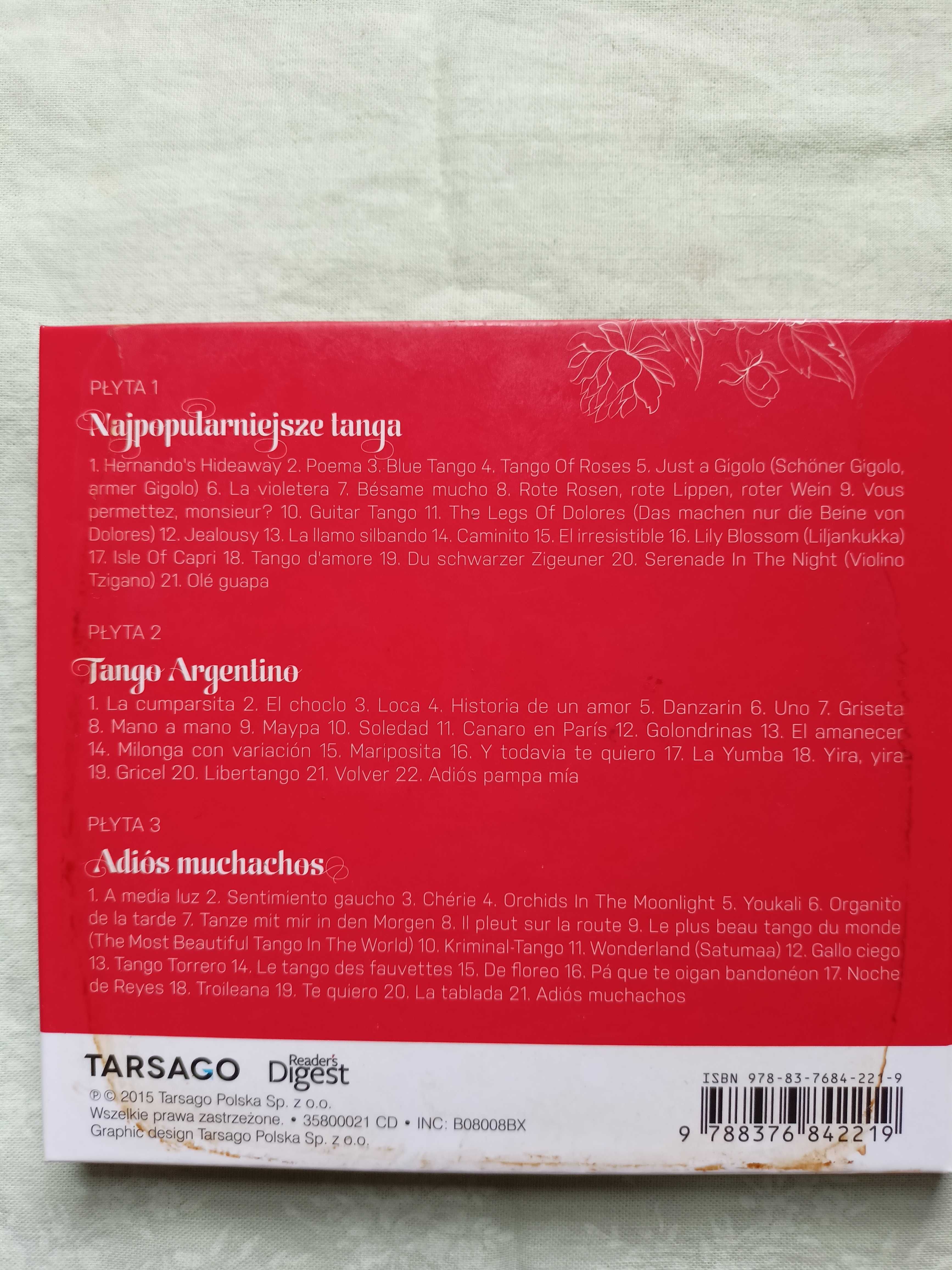 CD  tango, walc - dwa albumy