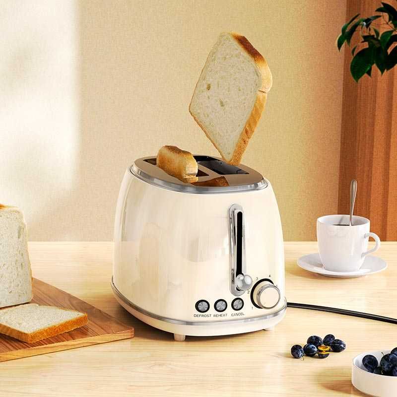 Тостер в стиле Ретро HOCO HE50 Retro toaster 850W, 38mm slot