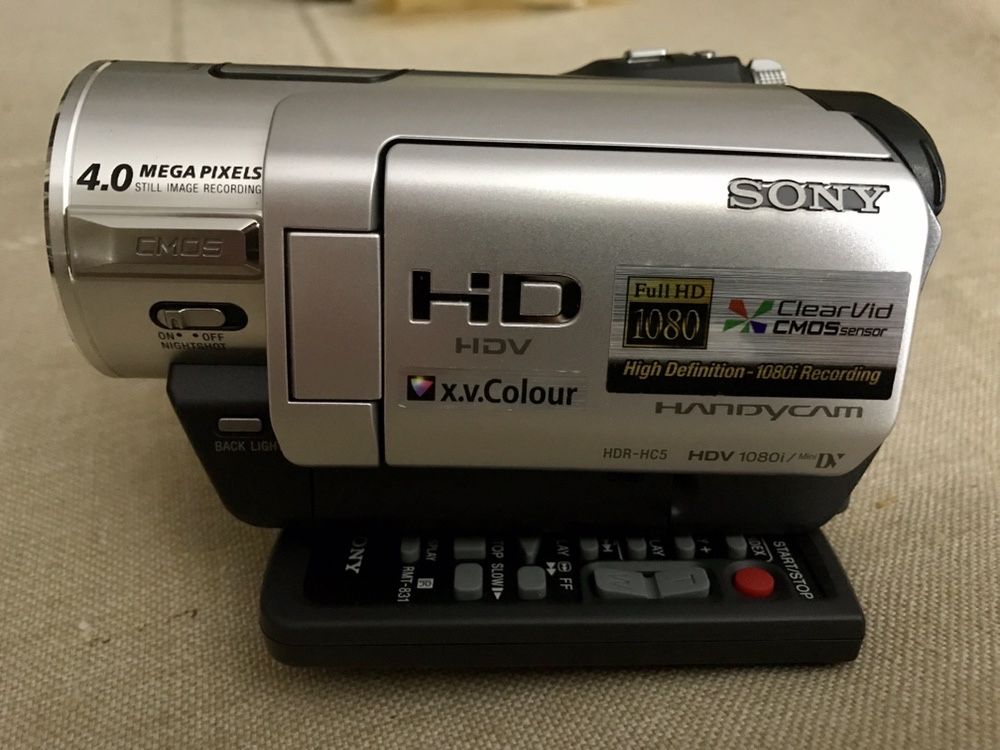 Camara de Filmar Sony HDR-HC5