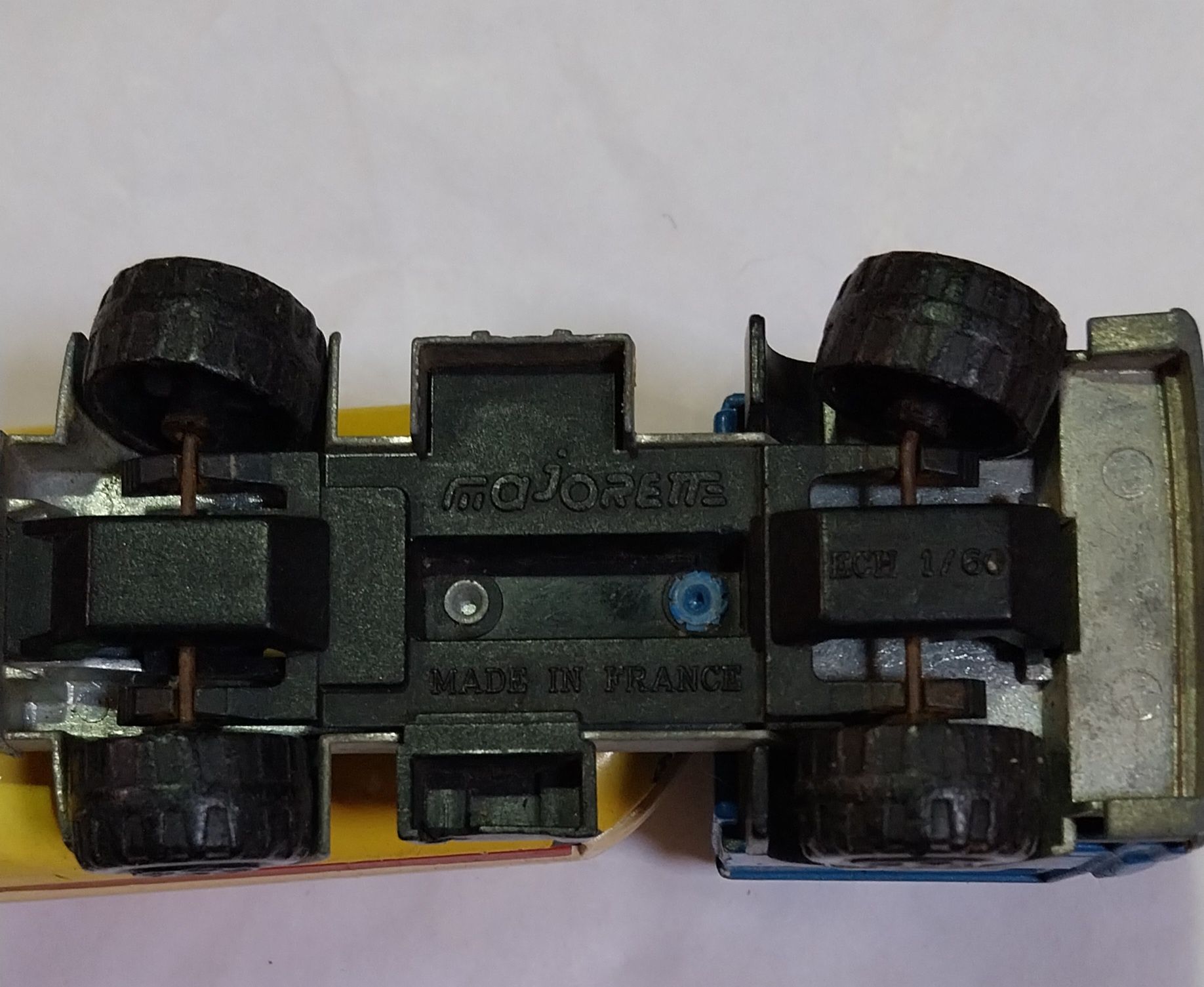 Miniatura antiga Majorette camião Shell