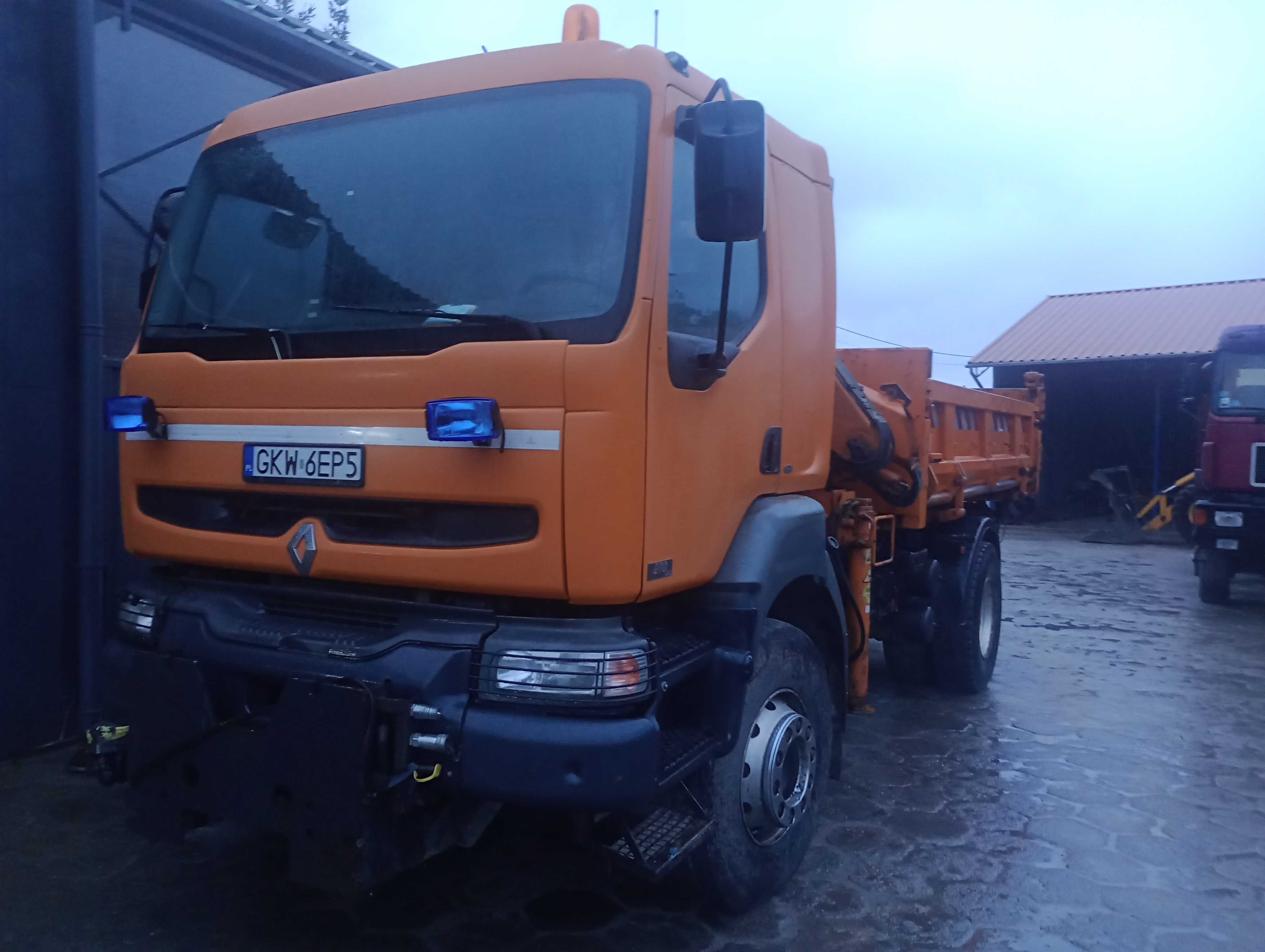 MAN F-90 4x4. 6x6.8x6- Wywrot