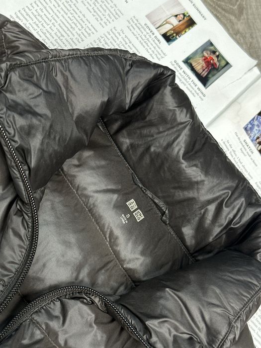 Фірмова пухова куртка пуховик uniqlo