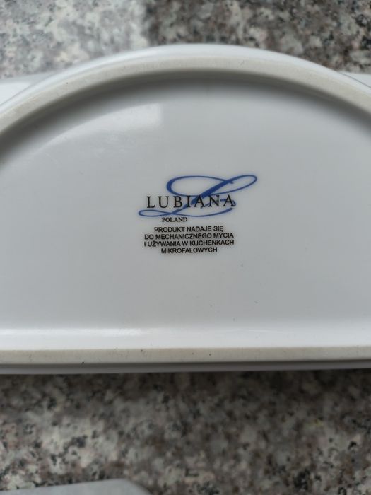 Miski salaterki Lubiana porcelana model Bambus