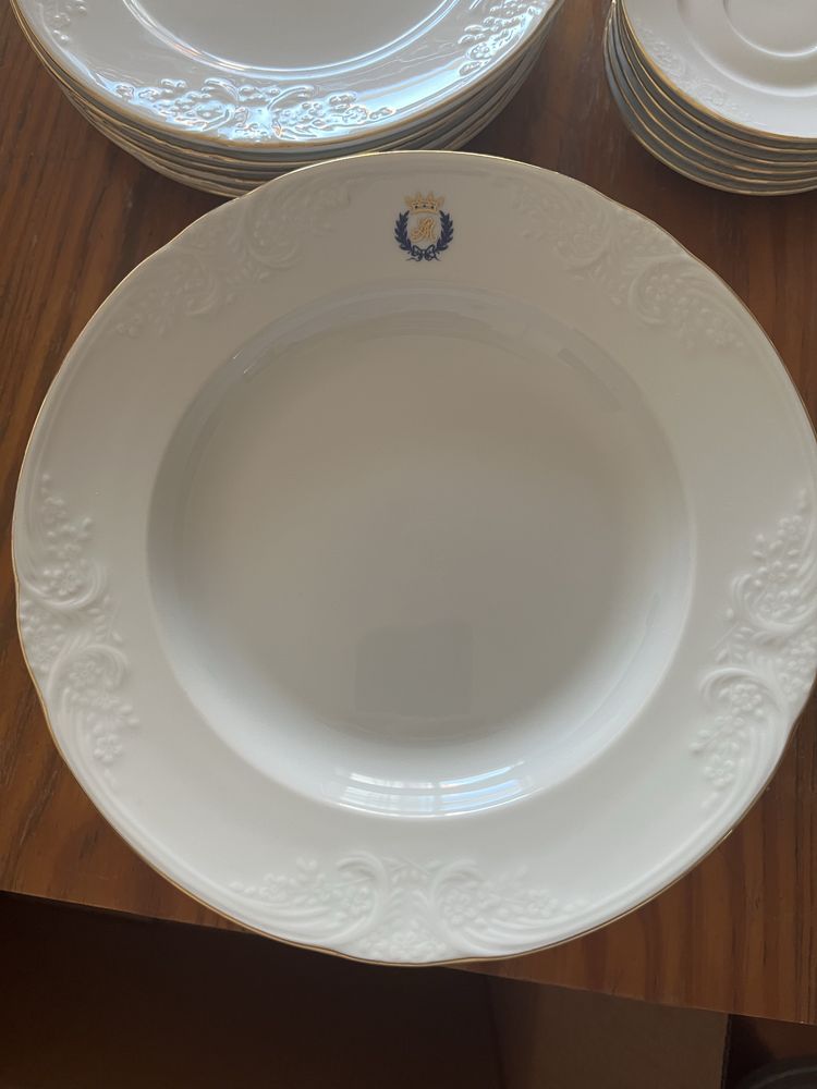 Conjunto de Louça Luxuoso Porcelanas Batalha
