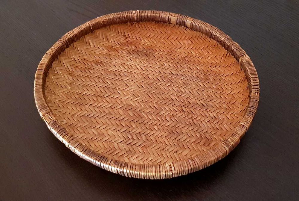 Conjunto de 6 tabuleiros de mesa ou quarto e suporte de garrafas