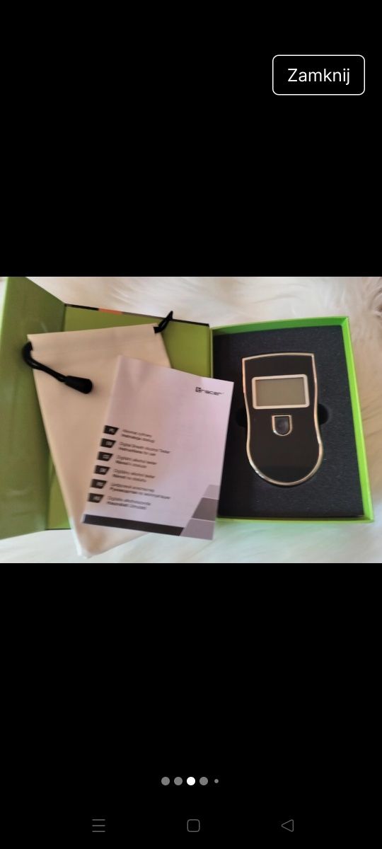 Nowy alkomat Tracker X101
