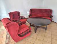 Wypoczynek Jadwiga, kanapa z funkcją spania + 2 fotele