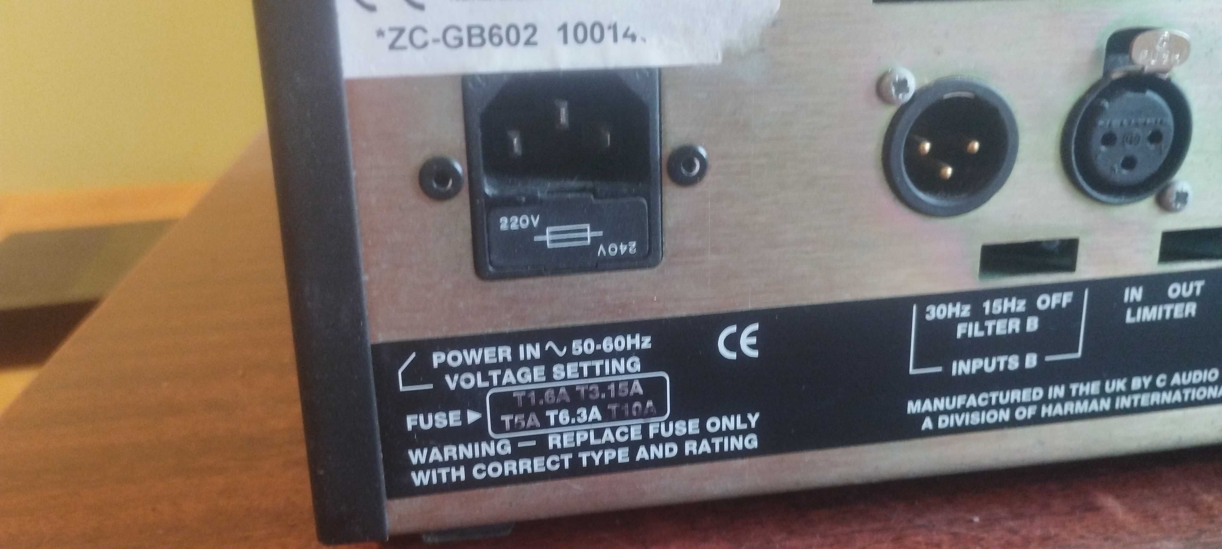 Аудіопідсилювач C-Audio GB602 Power Amplifier 2 X 600w  4ohms