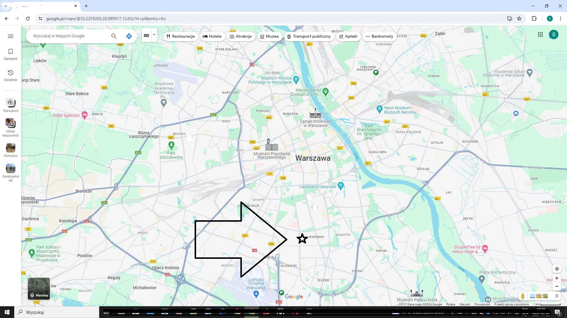 Sprzedam mieszkanie 36m2 Mokotów - Wierzbno  rej. ul. Wołoska