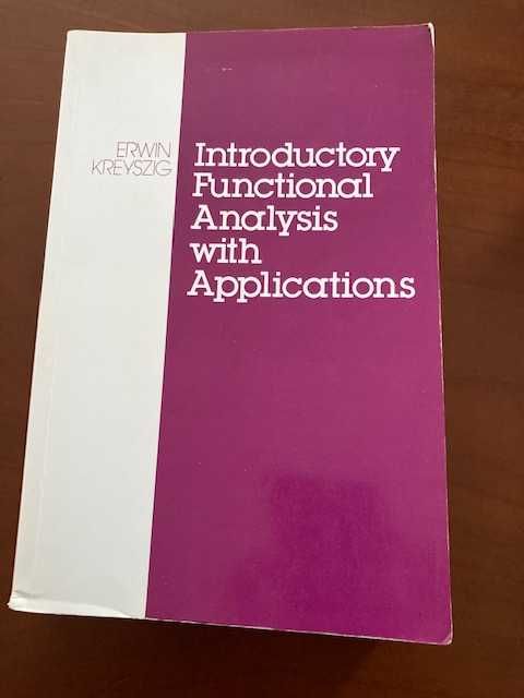 Introductory Functional Analysis with Applications de Erwin Kreyszig